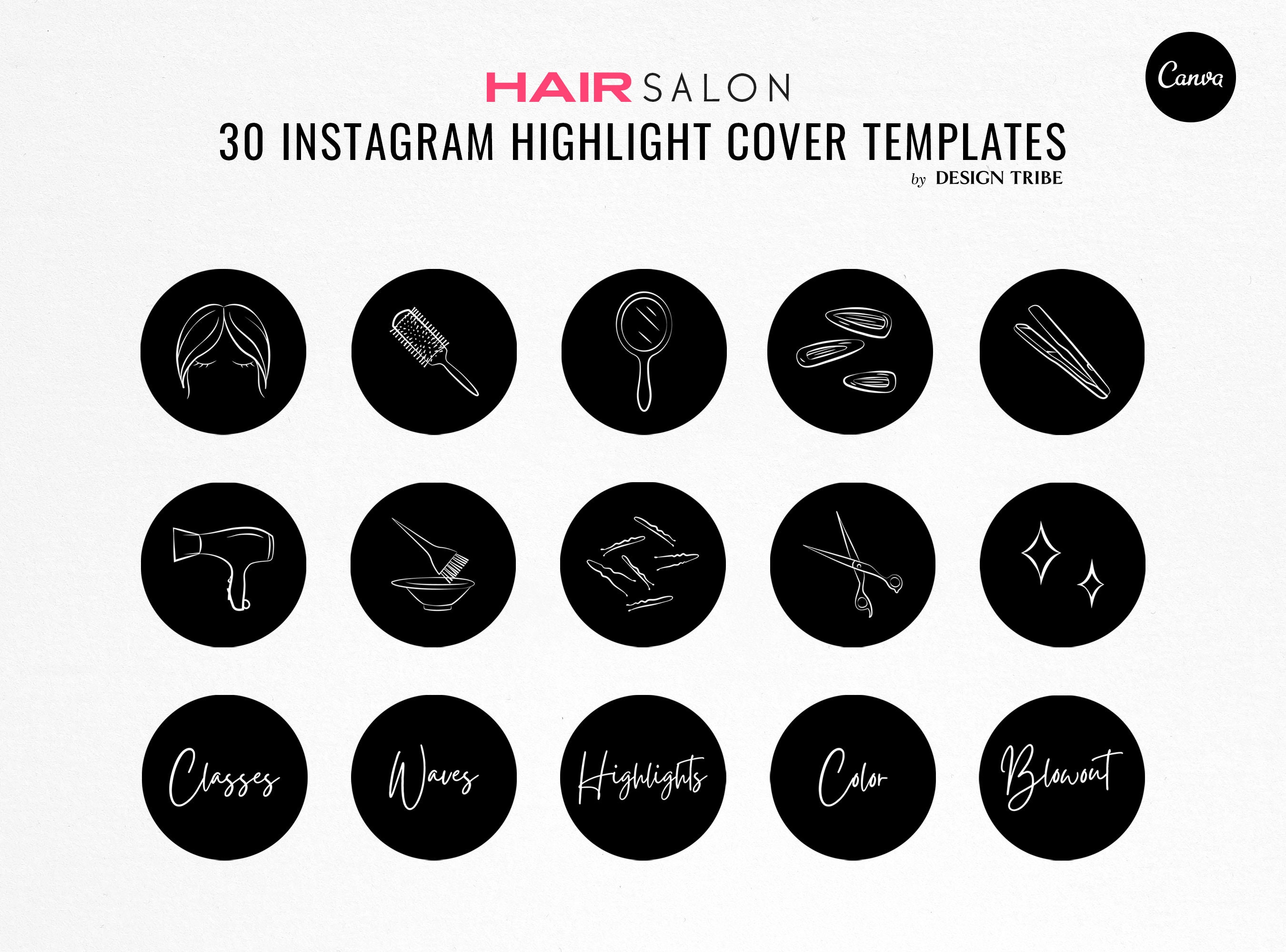 Hair Stylist Instagram Highlight Covers - Etsy Hair Stylist Instagram Highlight Covers - Etsy