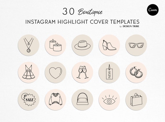 Instagram Highlight Covers Highlight Covers for Instagram | Etsy