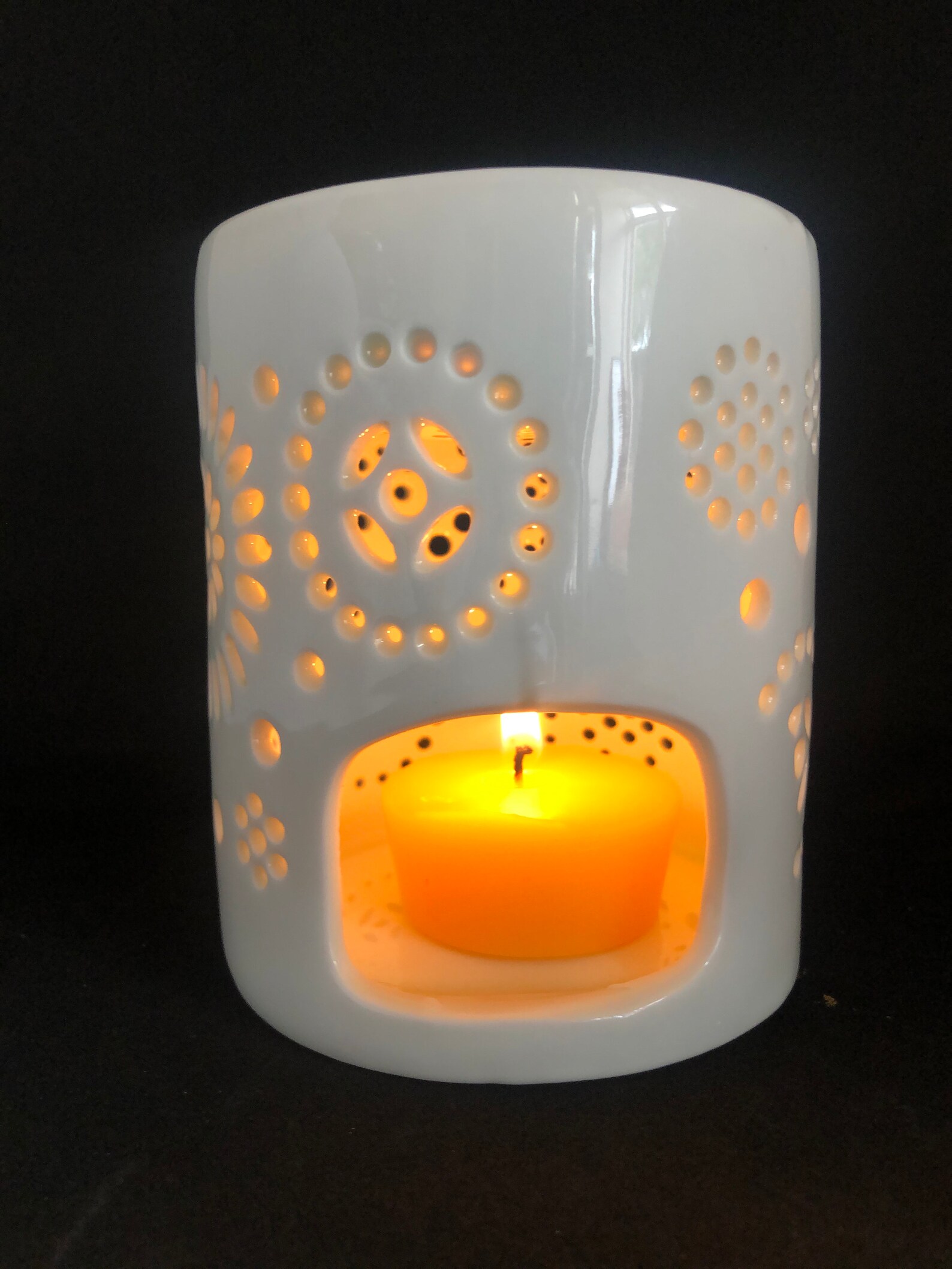 Ceramic Wax Warmer Tea light Wax Warmer Etsy