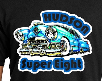 1928 Vintage Hudson Super Eight Hot Rod Digital Download PNG Clipart
