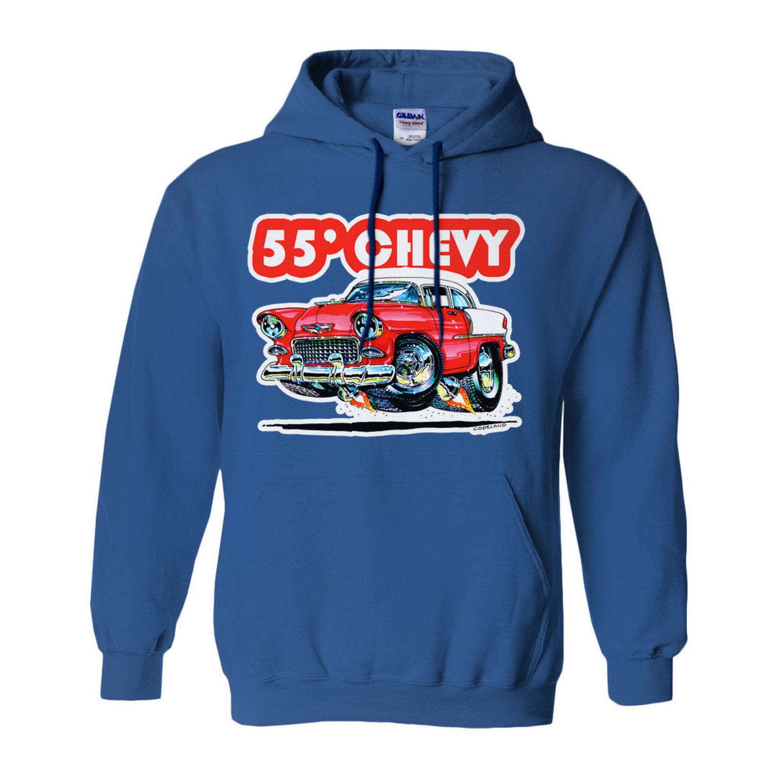 1955 Chevy Hot Rod Hoodies nozip/pullover Etsy