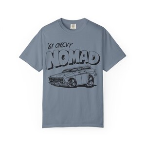 1961 Chevy Nomad Vintage Car hot rod muscle car printed on comfort colors 1717
#ChevyNomad #1961Chevy#Chevy #Chevrolet #ClassicCar #ClassicCars #MuscleCar #MuscleCars #VintageCar #CarIllustration #CarArt #AutoArt #CarGraphic #GraphicTee #VintageStyle #RetroStyle #CarCulture #GarageLife #CruiseNight #CarShow #CarMeet #StreetMachine #HotRod #ComfortColors #ComfortColors1717 #GarmentDyed #VintageWash #RingSpunCotton #EtsyFinds #EtsyShop #BillCopeland