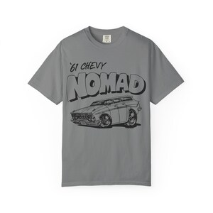 1961 Chevy Nomad Vintage Car hot rod muscle car printed on comfort colors 1717
#ChevyNomad #1961Chevy#Chevy #Chevrolet #ClassicCar #ClassicCars #MuscleCar #MuscleCars #VintageCar #CarIllustration #CarArt #AutoArt #CarGraphic #GraphicTee #VintageStyle #RetroStyle #CarCulture #GarageLife #CruiseNight #CarShow #CarMeet #StreetMachine #HotRod #ComfortColors #ComfortColors1717 #GarmentDyed #VintageWash #RingSpunCotton #EtsyFinds #EtsyShop #BillCopeland