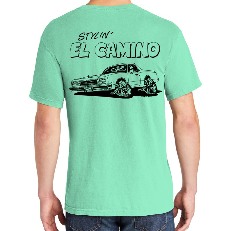 Download Vintage El Camino Hot Rod png pdf svg and dxf Downloadable | Etsy