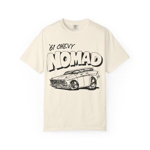 1961 Chevy Nomad Vintage Car hot rod muscle car printed on comfort colors 1717
#ChevyNomad #1961Chevy#Chevy #Chevrolet #ClassicCar #ClassicCars #MuscleCar #MuscleCars #VintageCar #CarIllustration #CarArt #AutoArt #CarGraphic #GraphicTee #VintageStyle #RetroStyle #CarCulture #GarageLife #CruiseNight #CarShow #CarMeet #StreetMachine #HotRod #ComfortColors #ComfortColors1717 #GarmentDyed #VintageWash #RingSpunCotton #EtsyFinds #EtsyShop #BillCopeland