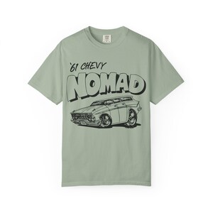 1961 Chevy Nomad Vintage Car hot rod muscle car printed on comfort colors 1717
#ChevyNomad #1961Chevy#Chevy #Chevrolet #ClassicCar #ClassicCars #MuscleCar #MuscleCars #VintageCar #CarIllustration #CarArt #AutoArt #CarGraphic #GraphicTee #VintageStyle #RetroStyle #CarCulture #GarageLife #CruiseNight #CarShow #CarMeet #StreetMachine #HotRod #ComfortColors #ComfortColors1717 #GarmentDyed #VintageWash #RingSpunCotton #EtsyFinds #EtsyShop #BillCopeland