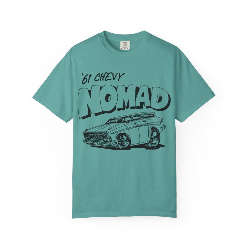 1961 Chevy Nomad Vintage Car hot rod muscle car printed on comfort colors 1717
#ChevyNomad #1961Chevy#Chevy #Chevrolet #ClassicCar #ClassicCars #MuscleCar #MuscleCars #VintageCar #CarIllustration #CarArt #AutoArt #CarGraphic #GraphicTee #VintageStyle #RetroStyle #CarCulture #GarageLife #CruiseNight #CarShow #CarMeet #StreetMachine #HotRod #ComfortColors #ComfortColors1717 #GarmentDyed #VintageWash #RingSpunCotton #EtsyFinds #EtsyShop #BillCopeland
