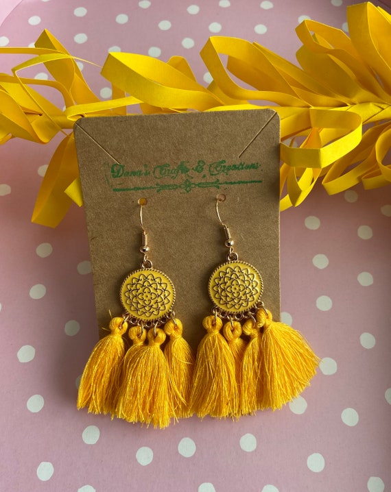 The Montagu Clip-on Tassel Earring - TheTinyTassel