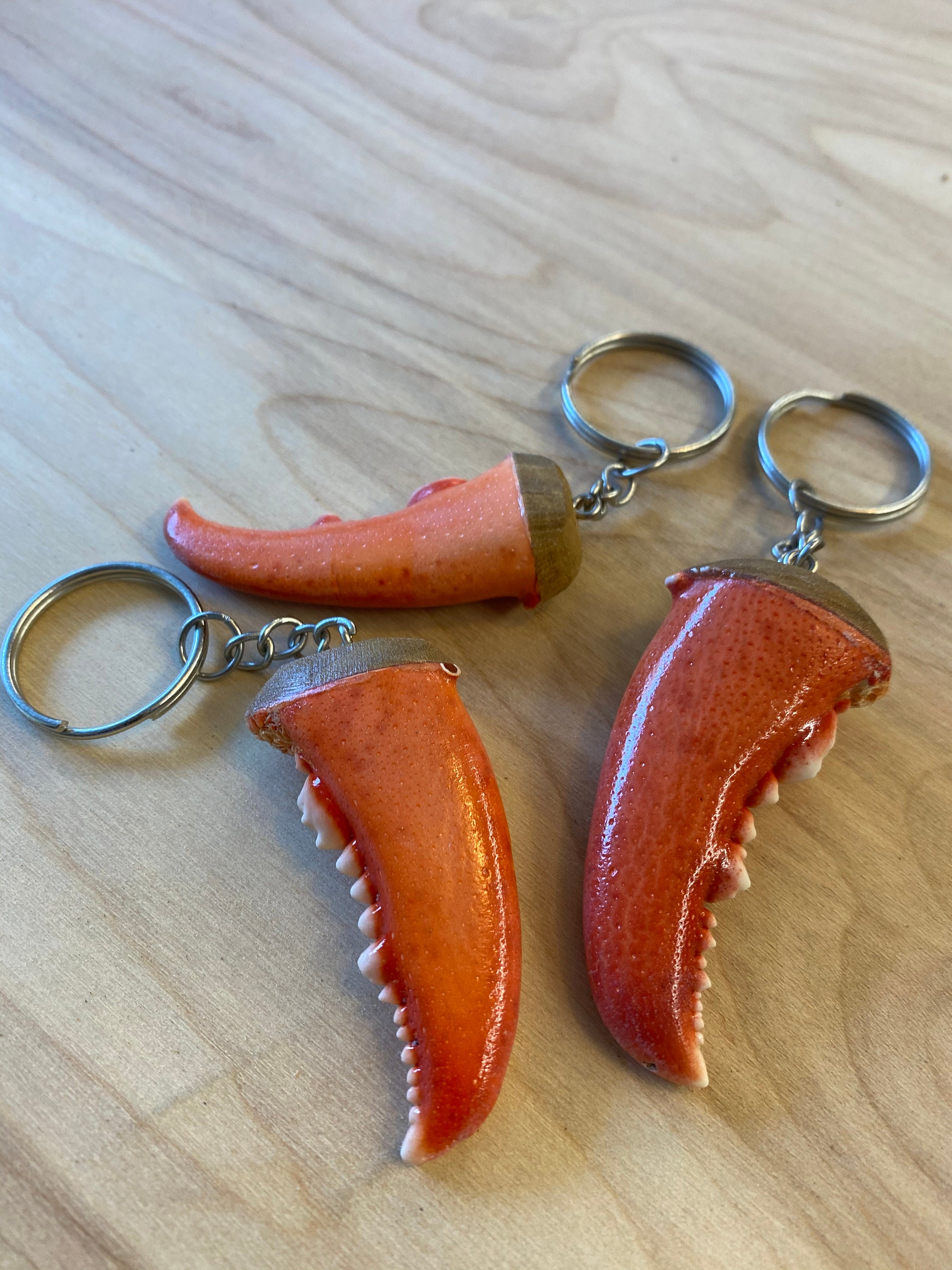 Lobster Claw Keychain Etsy