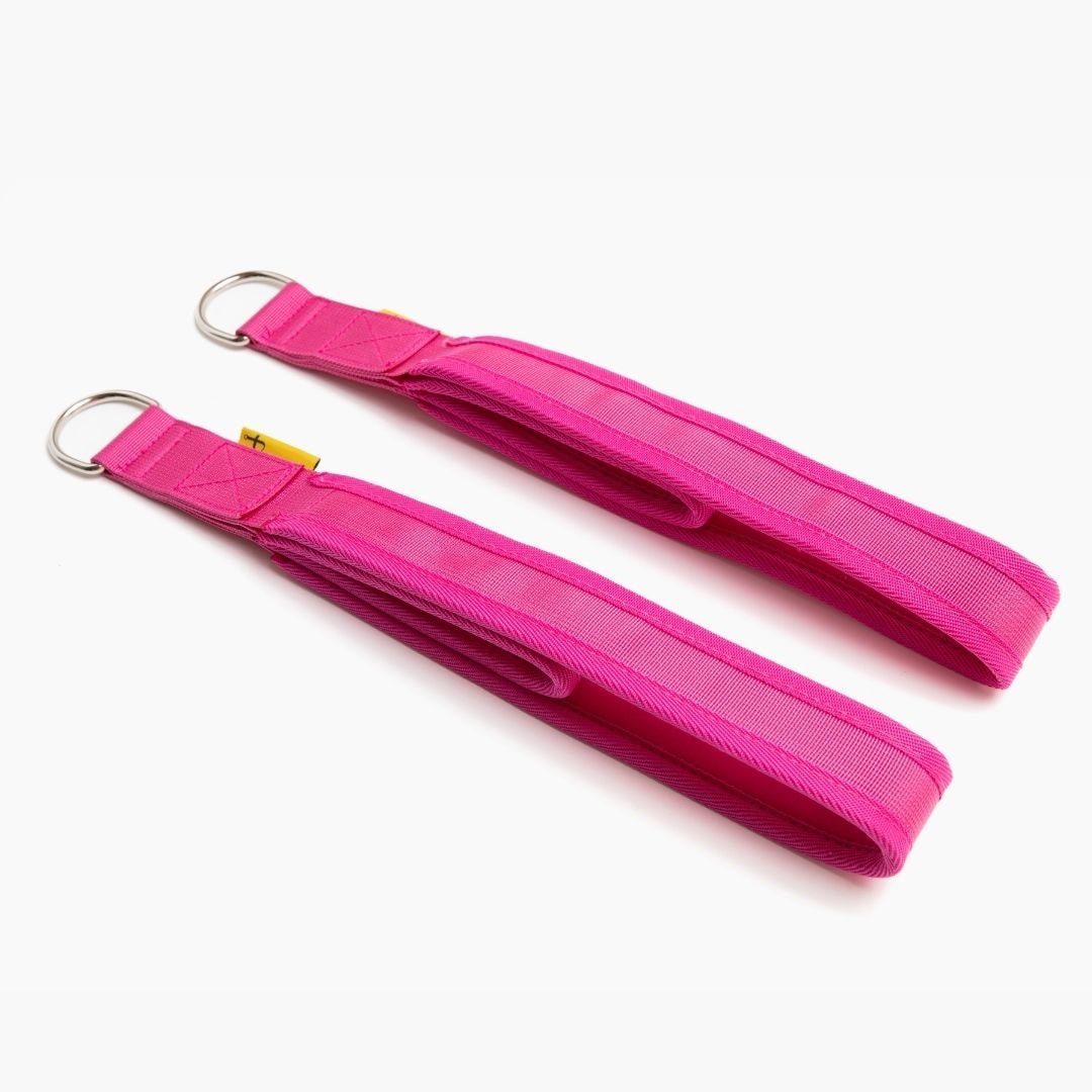 Pilates Straps, Personal Pilates Double Loop Padded Straps, Reformer