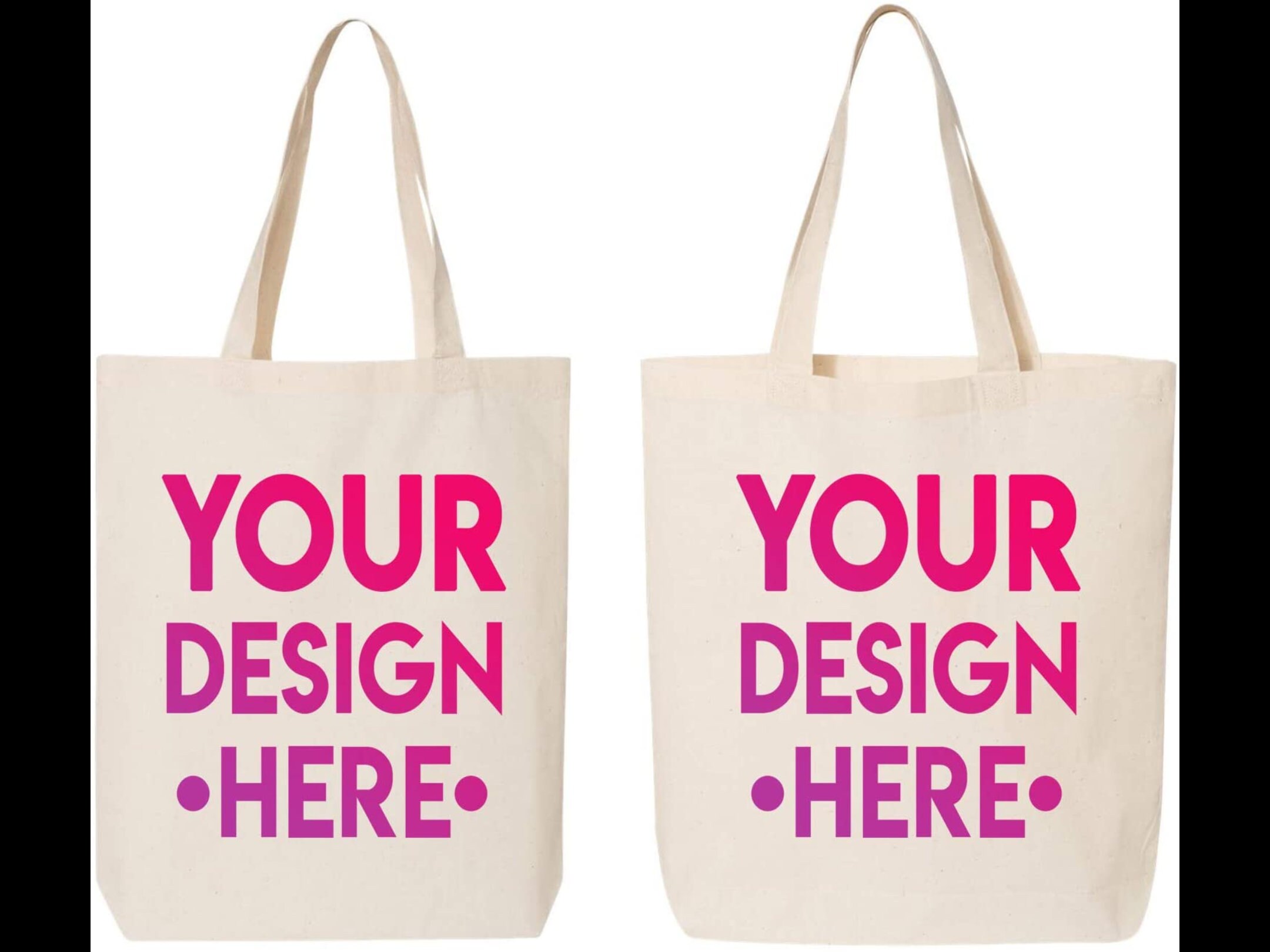 Sublimation Canvas Tote Bag Etsy