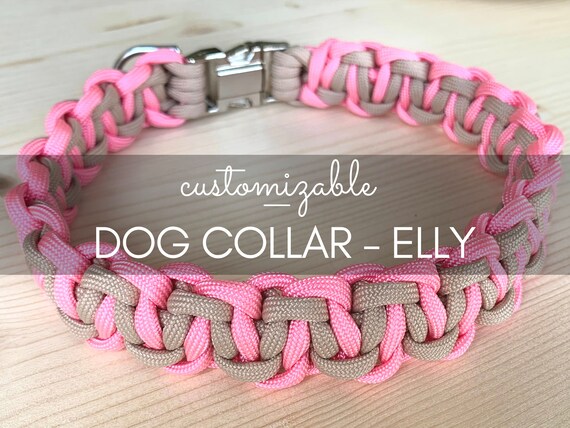 Elly Paracord Dog Collar -  Australia