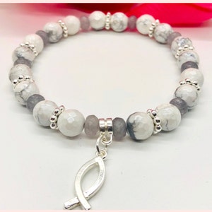 Fish Charm Beaded Bracelet for Women Handmade Jewelry