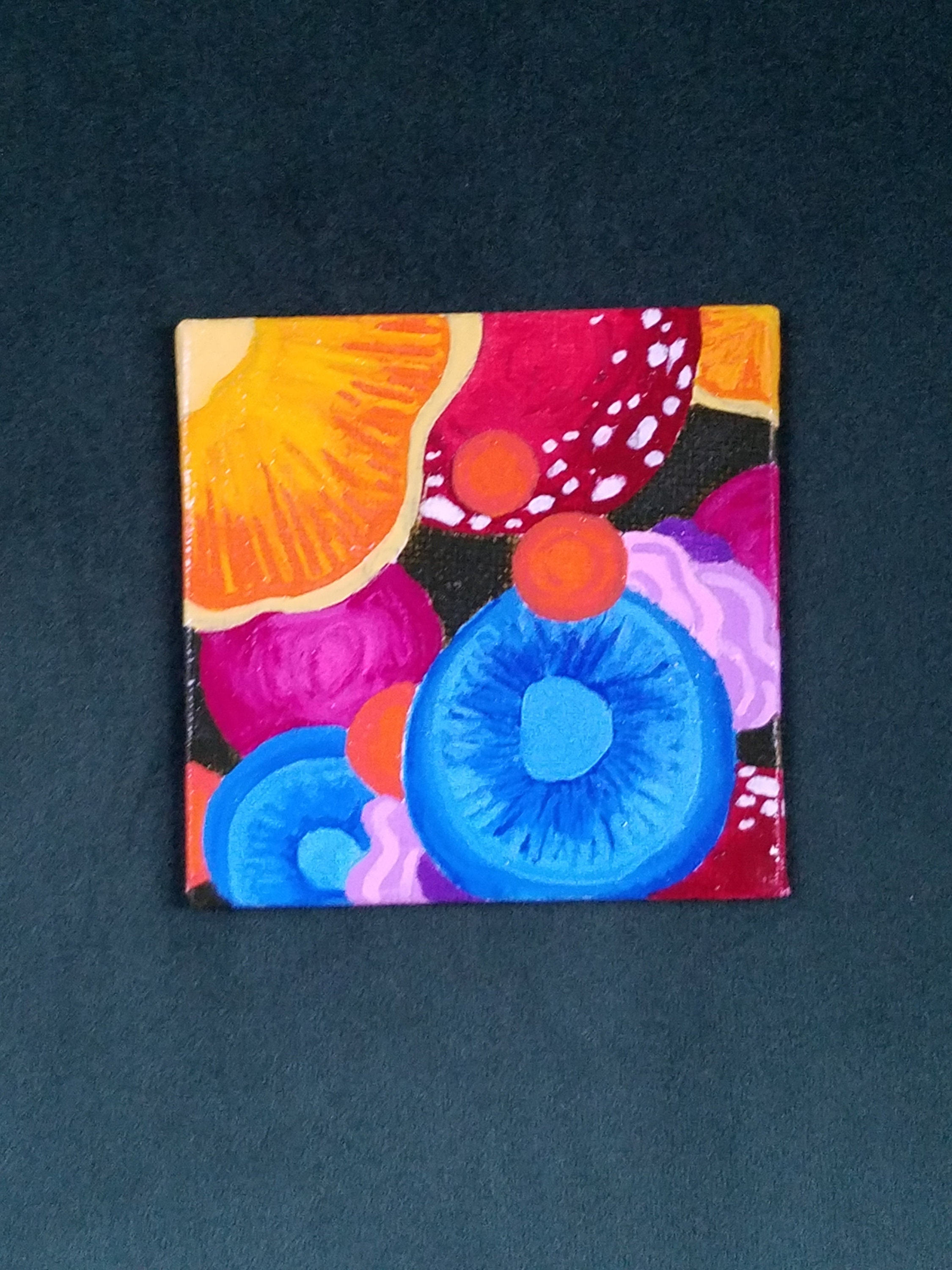 Mushroom Mini Painting | Etsy