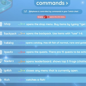 Stream Fishing Game Fishphone Catch Fish With Chat! - Etsy