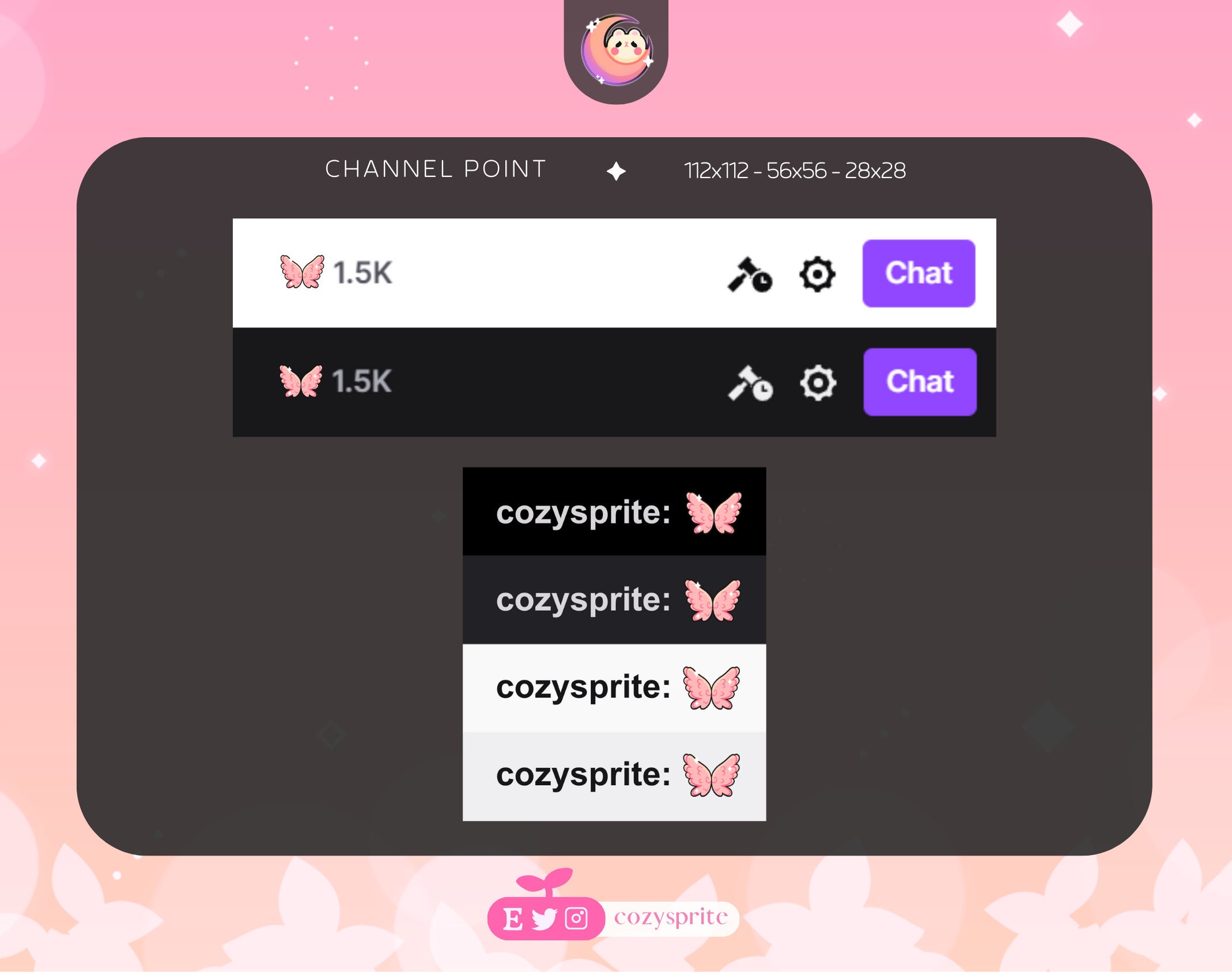Winged Channel Angel Wings Point Twitch | Angel Wings | Winged | Channel Point | Emote ...