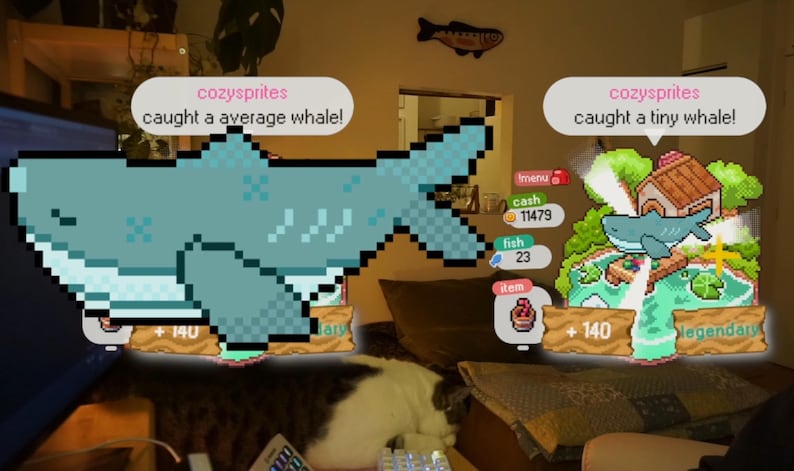 Stream Fishing Game ⟢ Fishphone ⟢ Catch fish with chat! image 11
