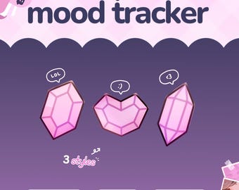 Chat Mood Ring Widget ⟢ Twitch Chat Reactive ⟢ Customizable Stream Asset