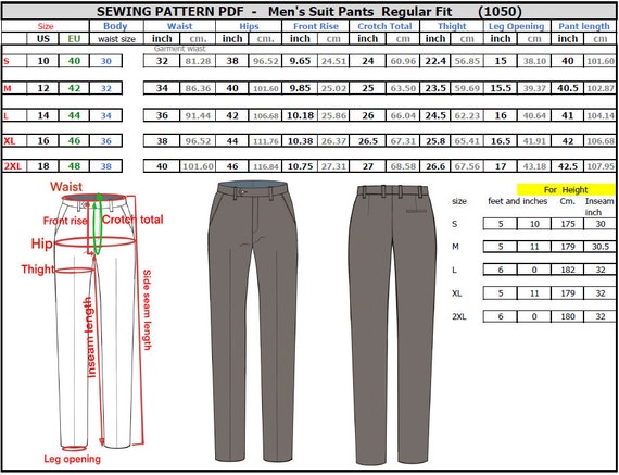 Men's Business Suit Pants Regular Fit . size S 2XL Waist From 32 40 Inches  -  Canada