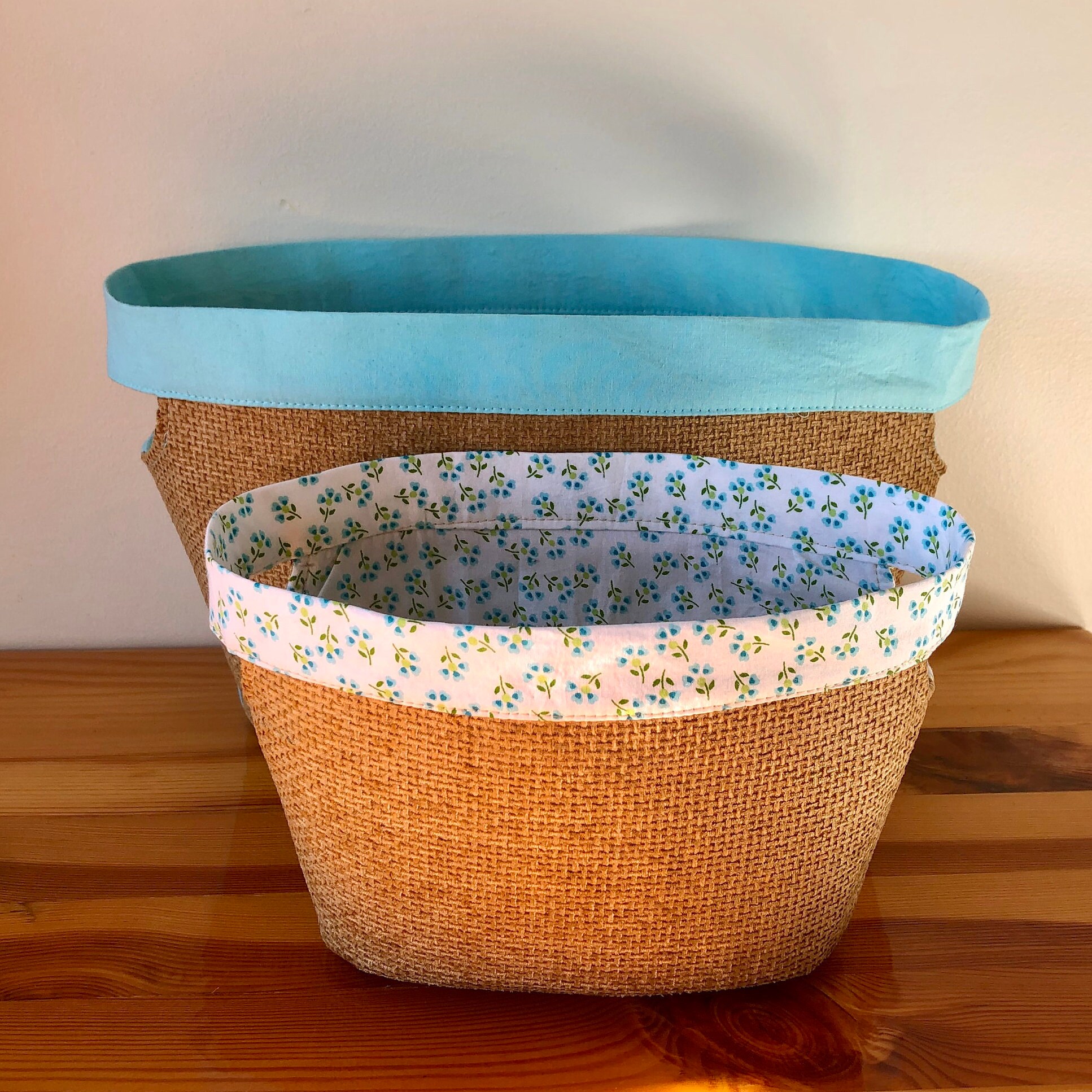 PDF Sewing Pattern Oval Fabric Basket DIY Home Organization Etsy UK