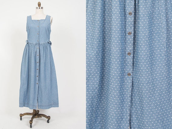 laura ashley denim dress