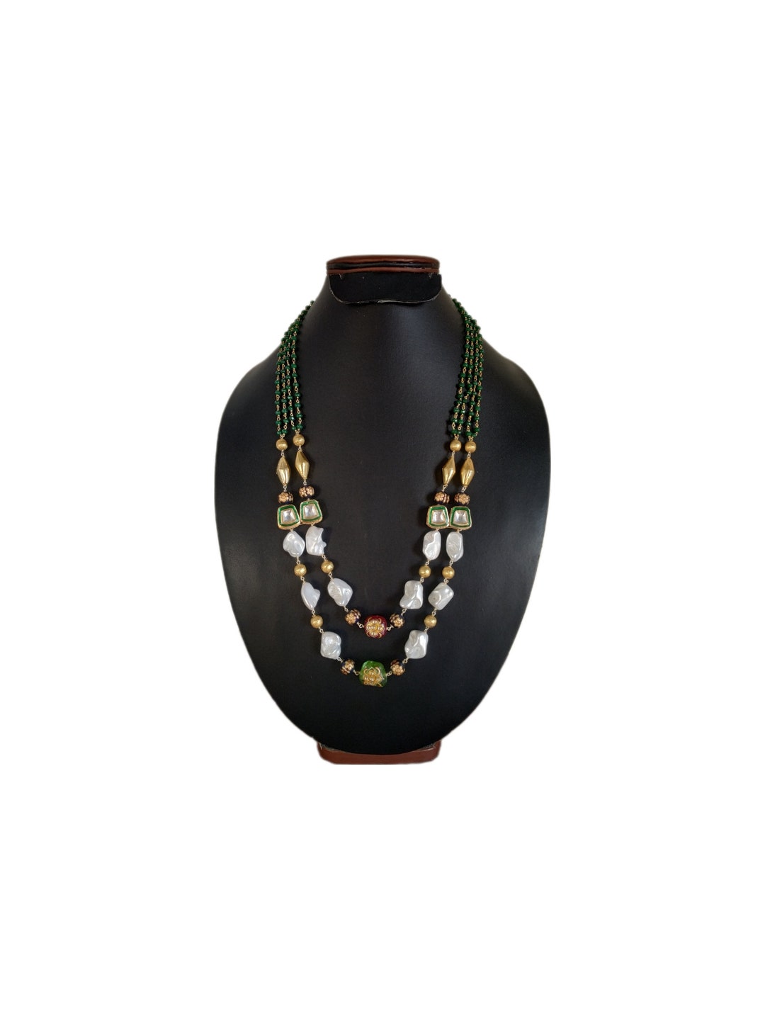 Kundan Long Necklace/kundan Necklace/indian Jewelry/kundan Jewelry