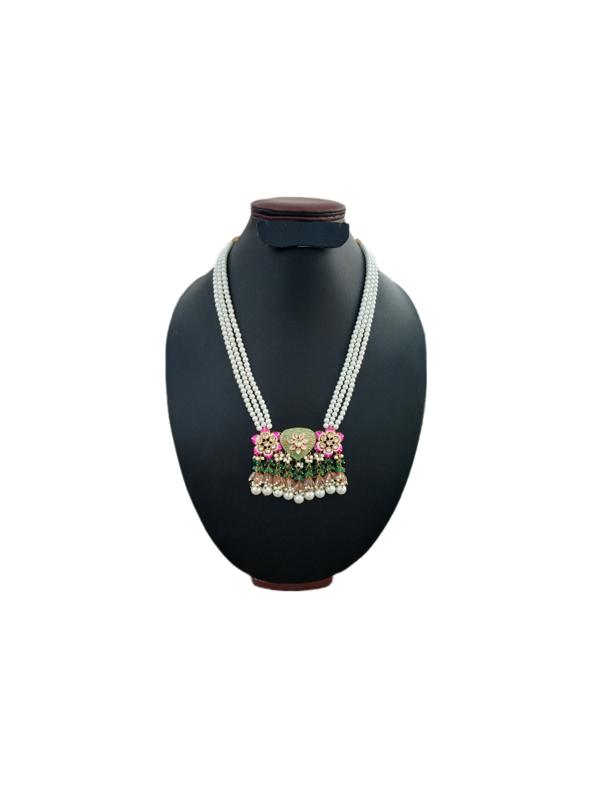 Kundan Meenakari Chand Necklace Choker Set || Indian Jewelry Set || Royal Rajasthani Jewelry || Sabyasachi look jewelry || Beautiful Choker
