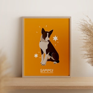 McNab | Personalised Digital Art Print Download | A3 Printable | Dog Art Print
