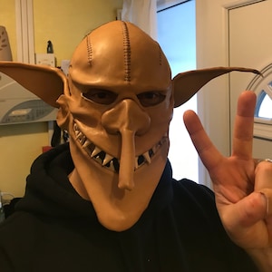 Goblin leather mask PATTERN