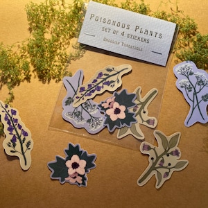 Poisonous Plants | mini sticker set