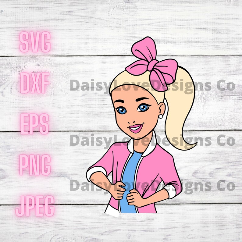 Download JoJo svg Jojo Siwa svg JoJo cut file siwa birthday svg | Etsy