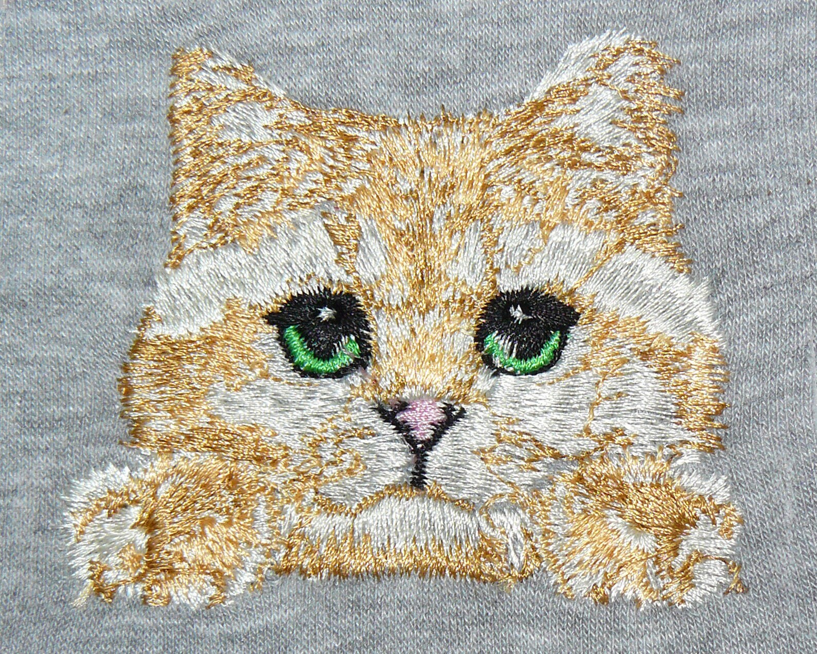 Machine Embroidery Cute Cat. Digital Format Embroidery for Etsy