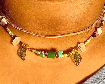 Kiri Inspired Adjustable Beaded Necklace, Avatar, Avatar The Way Of Water, Necklace, Jewelry, Avatar Necklace, Avatar Pandora, Na’vi, Kiri