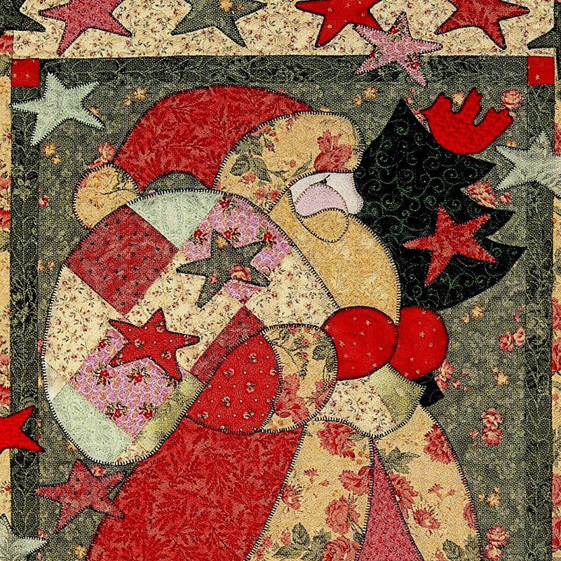 Santa Quilt Pattern - Etsy