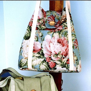 1994 Favorite Things A Bonnie Bag #025 E-Pattern Instant Download Digital Booklet Beginner Sewing Project Quilt In A Day Tote Bag Purse