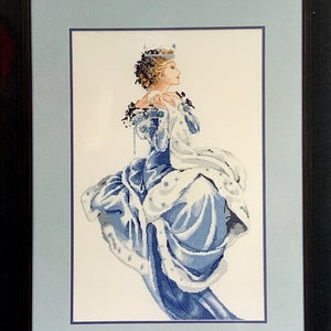 1995 Mirabilia Winter Queen Cross-stitch Pattern Pattern Cross Stitch Chart MD13 Nora Corbet