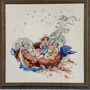 1995 Mirabilia The Baby Boat MD #16 Counted Cross-stitch Patroon Nora Corbet
