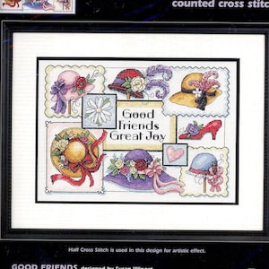 2005 Good Friends Maße 3515 Kreuzstich Susan Winget Design