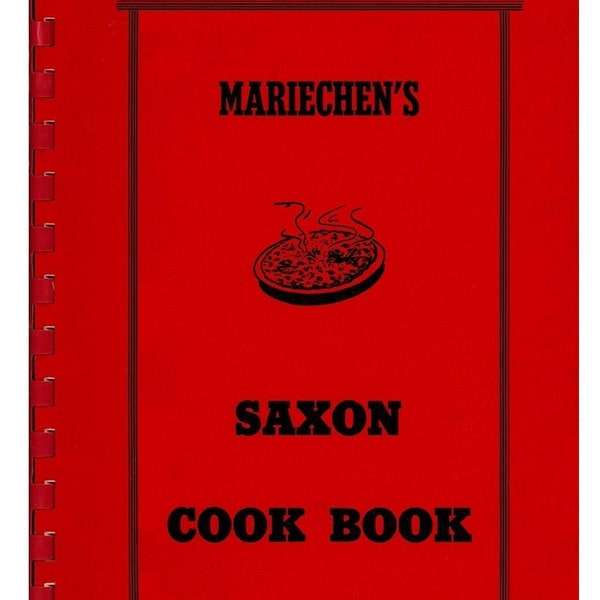1955 Mariechen's Saxon Cook Book 133 Transylvania Recipes Instant Digital Download European Gourmet Cooking Baking