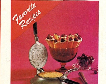 1970s Nordic Ware Favorite Recipes with Instant Cookies & Patty Shells Recipe Cards 28 Recipe Booklet Instant PDF DOWNLOAD Baking