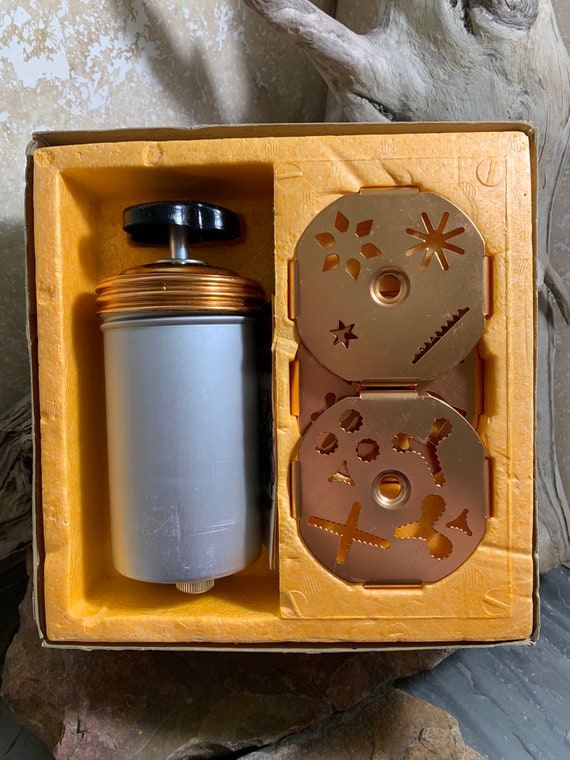 Vintage Mirro Dial A Cookie Kit Cookie Press #M-0357-22 MIB