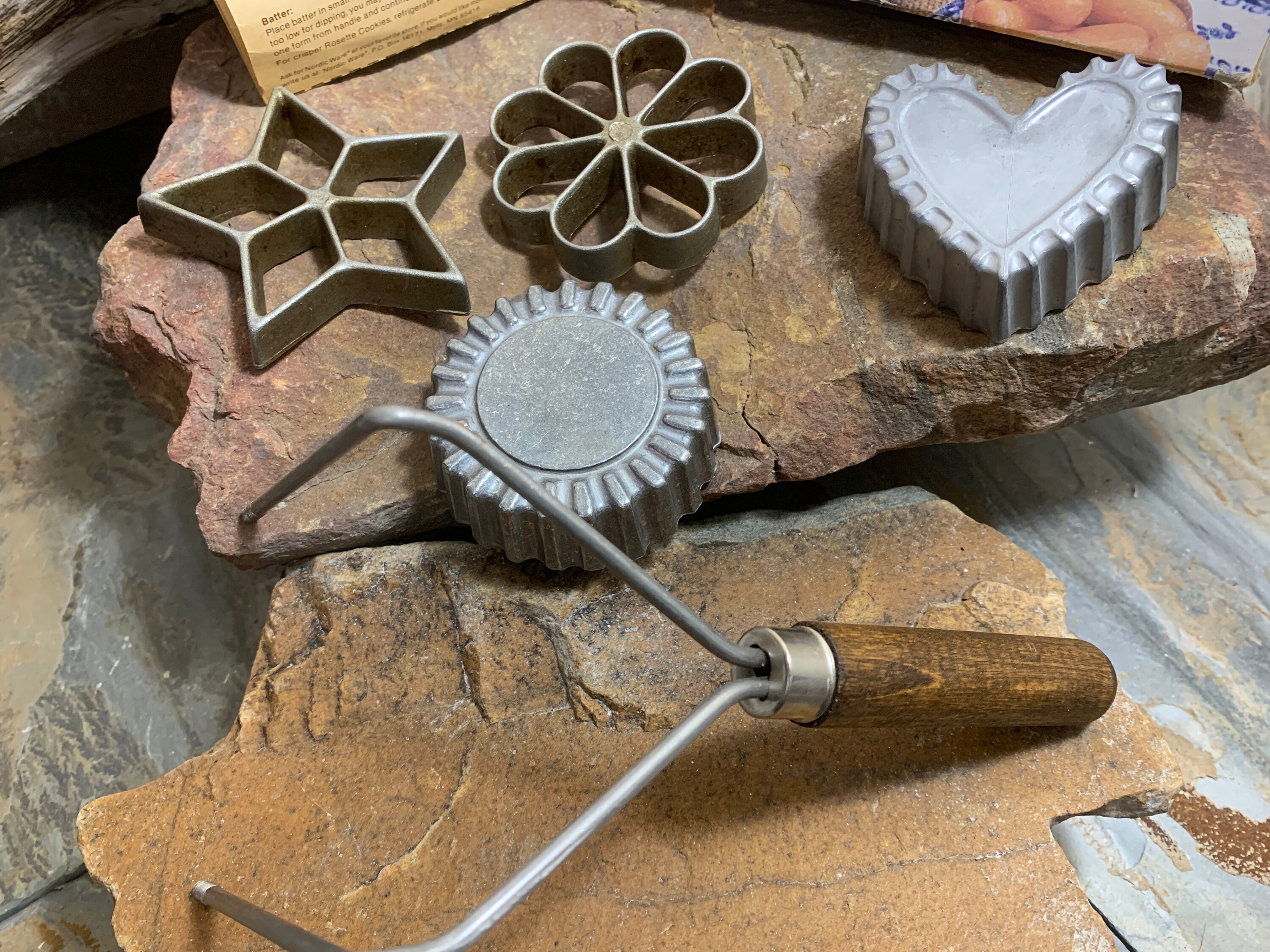 1970s Nordic Ware Rosette & Timbale Set Chef Tell 1300 W/box Etsy