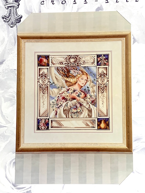 1995 Mirabilia Elizabeth & the Lavender Sky Cross-stitch Pattern