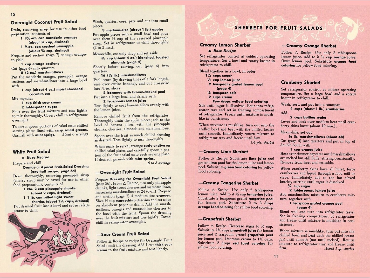 1965 Salads and Salad Dressings Recipes Cook Book Culinary Arts