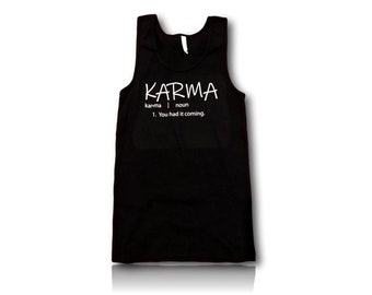 Karma Tank Top | Etsy