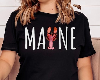 Maine Lobster Shirt | Maine T-Shirt | Maine Gift