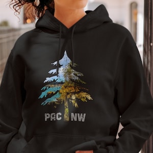 PACNW Pacific Northwest Hoodie | Oregon Sweatshirt | Unisex PNW Hoodie