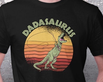 Dadasaurus Shirt | Dadasaurus Rex | Fishing T-Rex | Dad Dinosaur Shirt