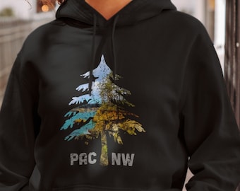 PACNW Pacific Northwest Hoodie | Oregon Sweatshirt | Unisex PNW Hoodie