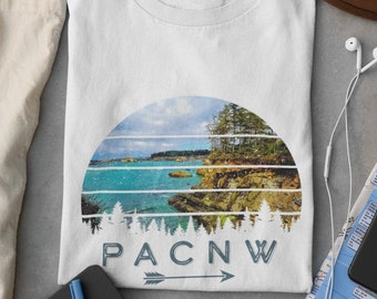 PACNW Oregon Coast Shirt, Northwest Wilderness T-Shirt